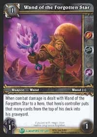 Wand of the Forgotten Star - Blood of Gladiators - WoW card