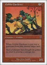 Goblin Gardener - 7th Edition - Magic: The Gathering card