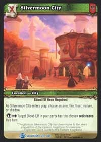 Silvermoon City - Blood of Gladiators - WoW card