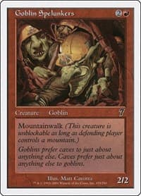 Goblin Spelunkers - 7th Edition - Magic: The Gathering card