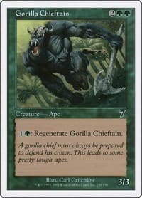 Gorilla Chieftain - 7th Edition - Magic: The Gathering card