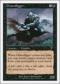 Gravedigger - 7th Edition - Magic: The Gathering card