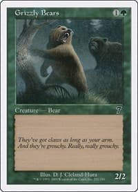 Grizzly Bears - 7th Edition - Magic: The Gathering card