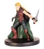 Devis, Half-Elf Bard - Harbinger - D & D Miniatures card