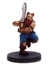 Dwarf Barbarian - Dragoneye - D & D Miniatures card