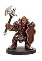 Dwarven Defender - Dragoneye - D & D Miniatures card