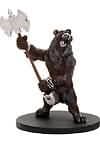 Dwarven Werebear - Dragoneye - D & D Miniatures card