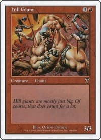 Hill Giant - 7th Edition - Magic: The Gathering card
