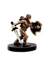 Gnome Fighter - Dragoneye - D & D Miniatures card