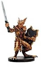 Gold Champion - Dragoneye - D & D Miniatures card
