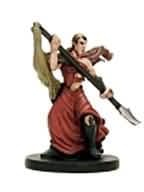 Half-Elf Sorcerer - Dragoneye - D & D Miniatures card