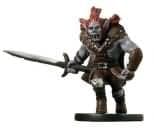 Half-Orc Barbarian - Archfiends - D & D Miniatures card