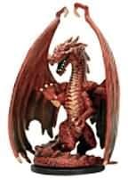 Large Red Dragon - Dragoneye - D & D Miniatures card