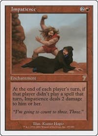 Impatience - 7th Edition - Magic: The Gathering card