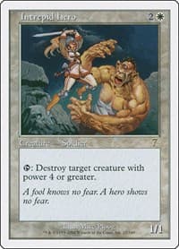 Intrepid Hero - 7th Edition - Magic: The Gathering card
