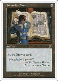 Jayemdae Tome - 7th Edition - Magic: The Gathering card