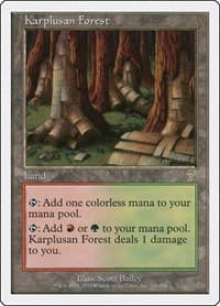 Karplusan Forest - 7th Edition - Magic: The Gathering card