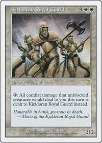 Kjeldoran Royal Guard - 7th Edition - Magic: The Gathering card