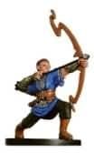 Half-Elf Bow Initiate - Aberrations - D & D Miniatures card