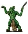 Half-Illithid Lizardfolk - Aberrations - D & D Miniatures card