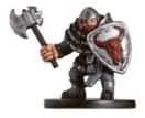 Hill Dwarf Warrior - Aberrations - D & D Miniatures card