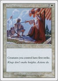 Knighthood - 7th Edition - Magic: The Gathering card
