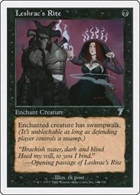 Leshrac's Rite - 7th Edition - Magic: The Gathering card