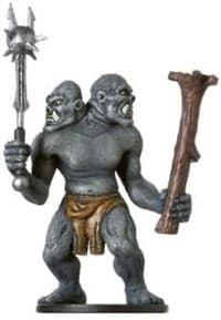 Ettin Skirmisher - Deathknell - D & D Miniatures card