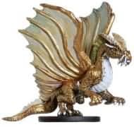 Gold Dragon - Deathknell - D & D Miniatures card