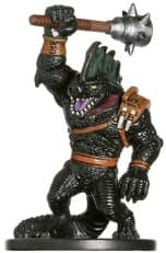 Blackscale Lizardfolk - Angelfire - D & D Miniatures card