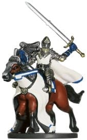 Mounted Paladin - Angelfire - D & D Miniatures card