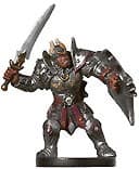 Half-Orc Paladin - Underdark - D & D Miniatures card