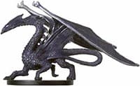 Large Deep Dragon - Underdark - D & D Miniatures card
