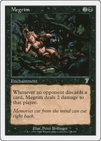 Megrim - 7th Edition - Magic: The Gathering card