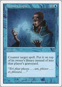 Memory Lapse - 7th Edition - Magic: The Gathering card