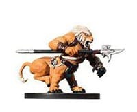 Wemic Barbarian - War Drums - D & D Miniatures card