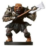 Howling Orc - War Drums - D & D Miniatures card