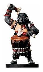 Orc Wardrummer - War Drums - D & D Miniatures card