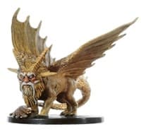 Golden Protector - War of the Dragon Queen - D & D Miniatures card