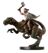 Clawfoot Rider - War of the Dragon Queen - D & D Miniatures card
