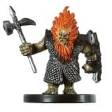 Azer Fighter - War of the Dragon Queen - D & D Miniatures card