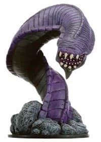 Purple Worm - War of the Dragon Queen - D & D Miniatures card