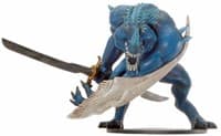 Bluespawn Godslayer - War of the Dragon Queen - D & D Miniatures card