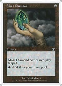 Moss Diamond - 7th Edition - Magic: The Gathering card