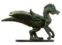 Greenspawn Razorfiend - War of the Dragon Queen - D & D Miniatures card