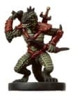 Poison Dusk Lizardfolk - War of the Dragon Queen - D & D Miniatures card
