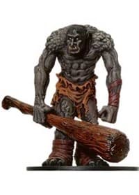 Mountain Troll - War of the Dragon Queen - D & D Miniatures card
