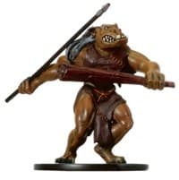 Ogre Skirmisher - War of the Dragon Queen - D & D Miniatures card