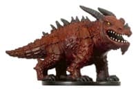 Redspawn Firebelcher - War of the Dragon Queen - D & D Miniatures card