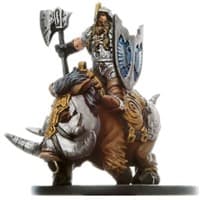Thundertusk Cavalry - Blood War - D & D Miniatures card